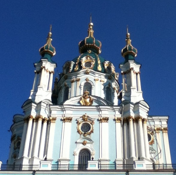 St Andrews Church, Kiev, Ukraine