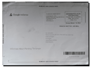 Surat Pin adsense Surat Pin adsense