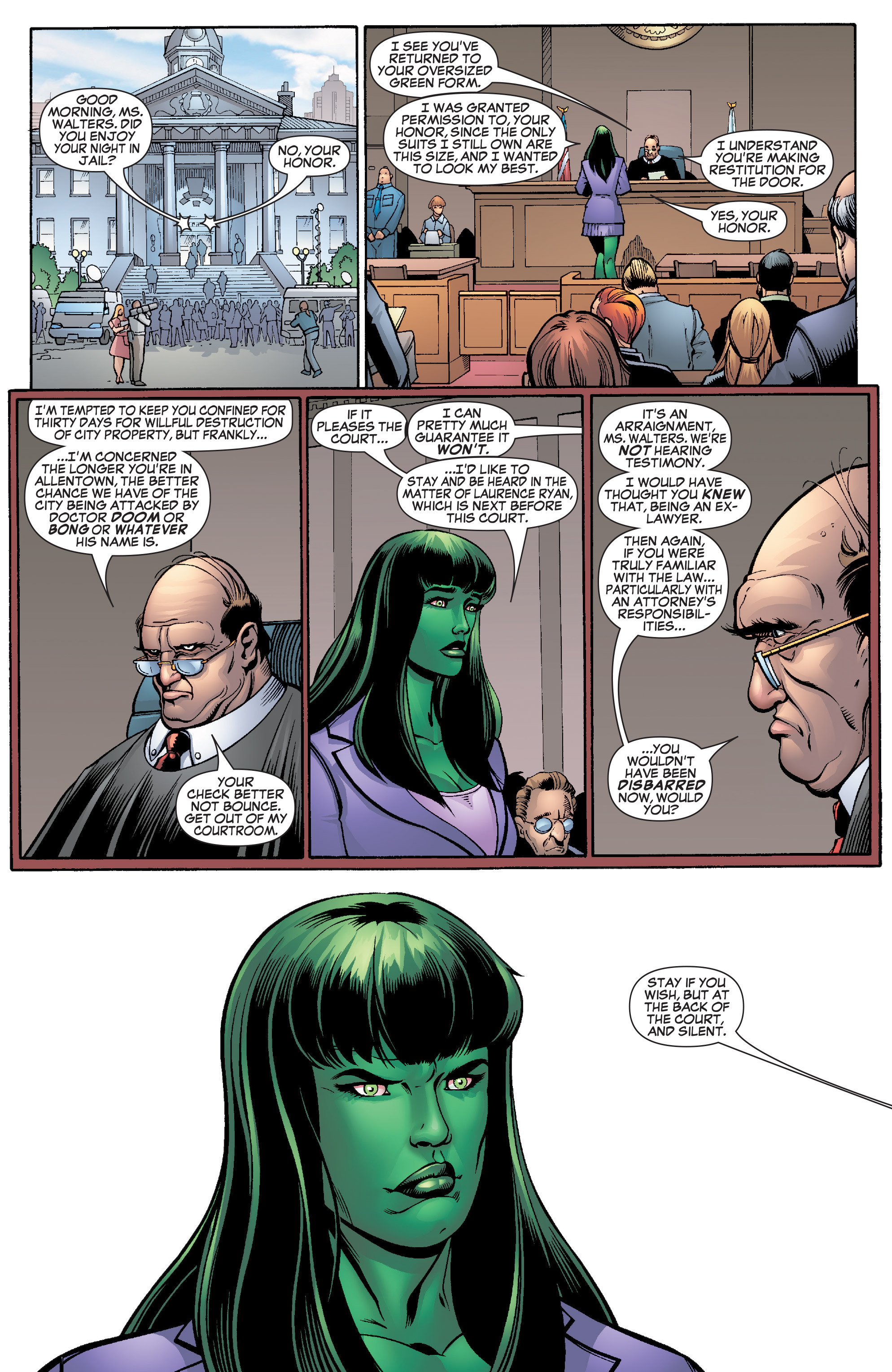 Read online She-Hulk (2005) comic -  Issue #27 - 14