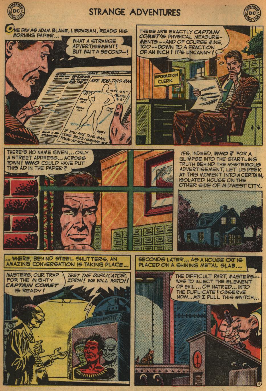 Read online Strange Adventures (1950) comic -  Issue #27 - 4