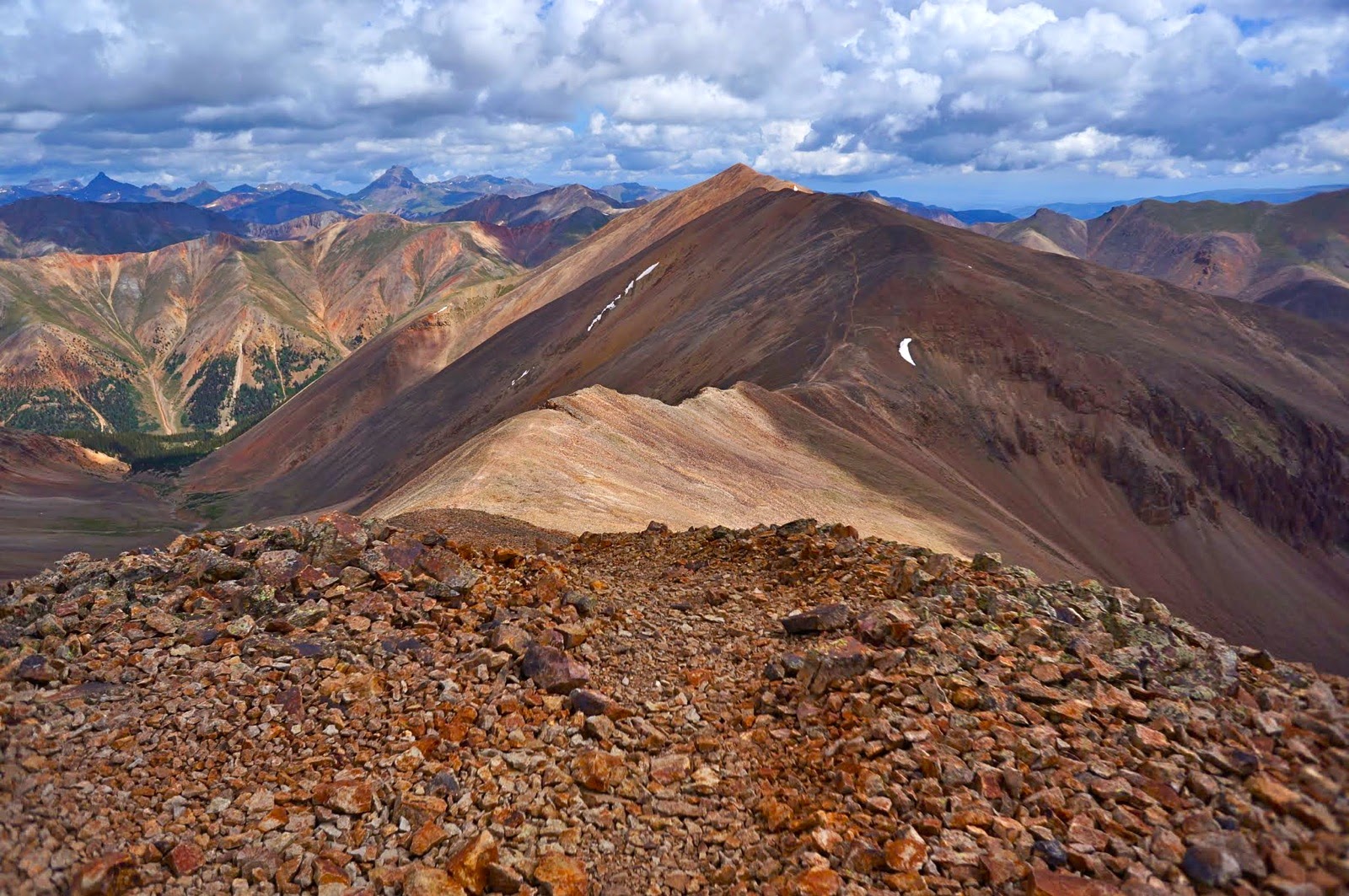 Earthline The American West Redcloud Peak, 14,034'; Sunshine Peak