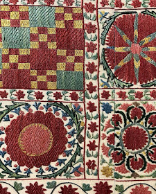 suzani uzbekistan embroidery, uzbekistan handwork embroidery suzani, uzbekistan art craft texture tours