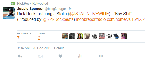 Rick Rock featuring J Stalin - “Bay Shit” (Produced by Rick Rock)