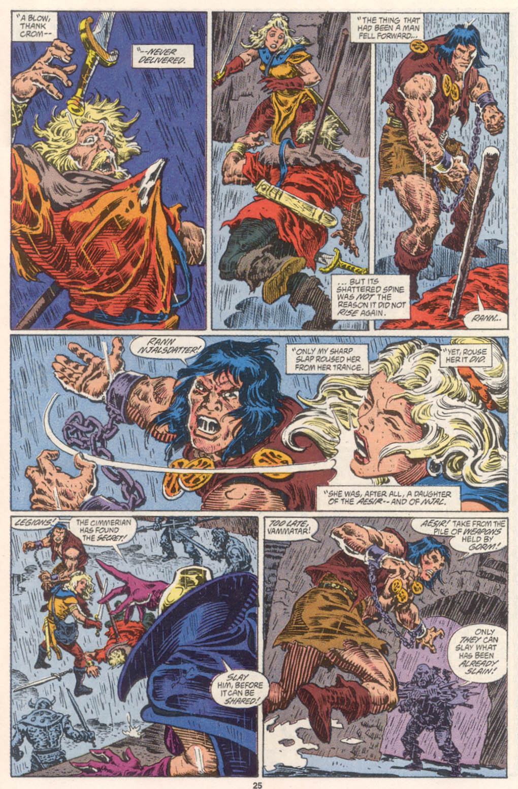 Read online Conan the Barbarian (1970) comic -  Issue #254 - 20