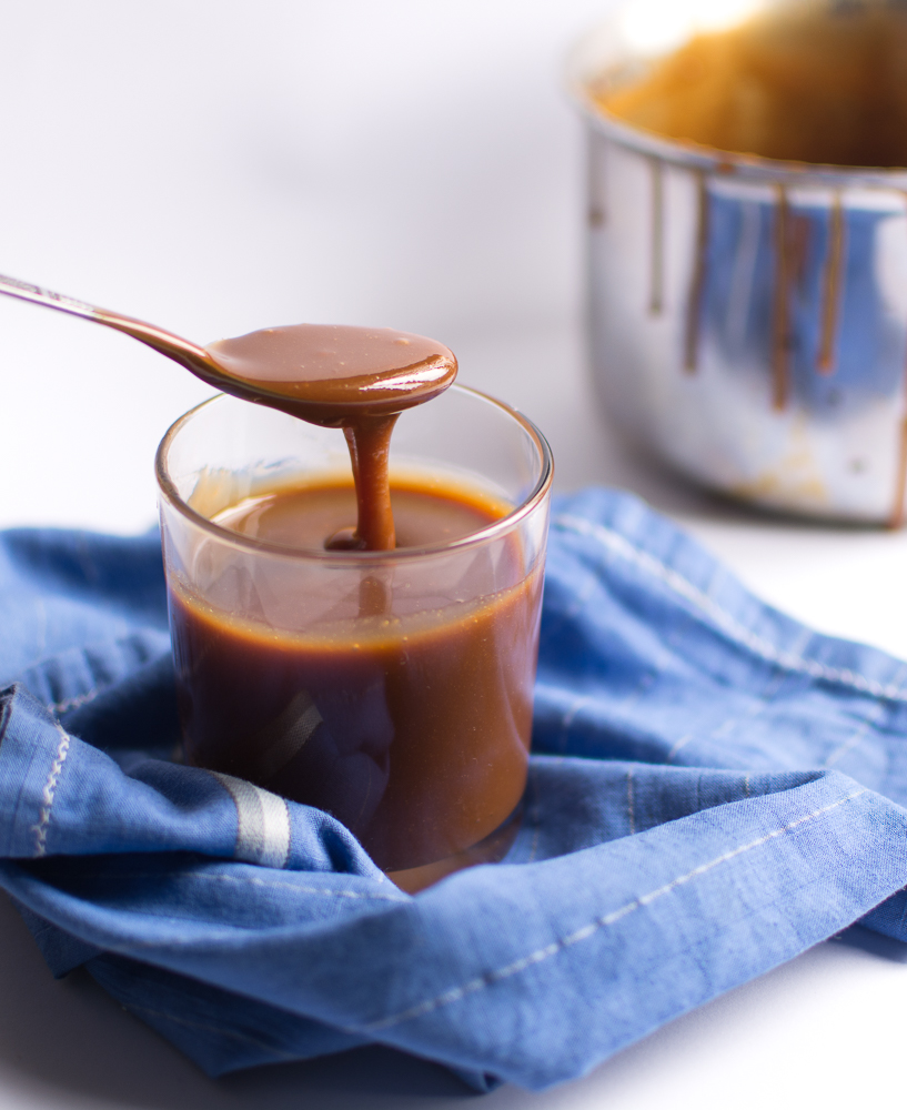 Recipe Review easy caramel sauce made with milk by The Spruce eats