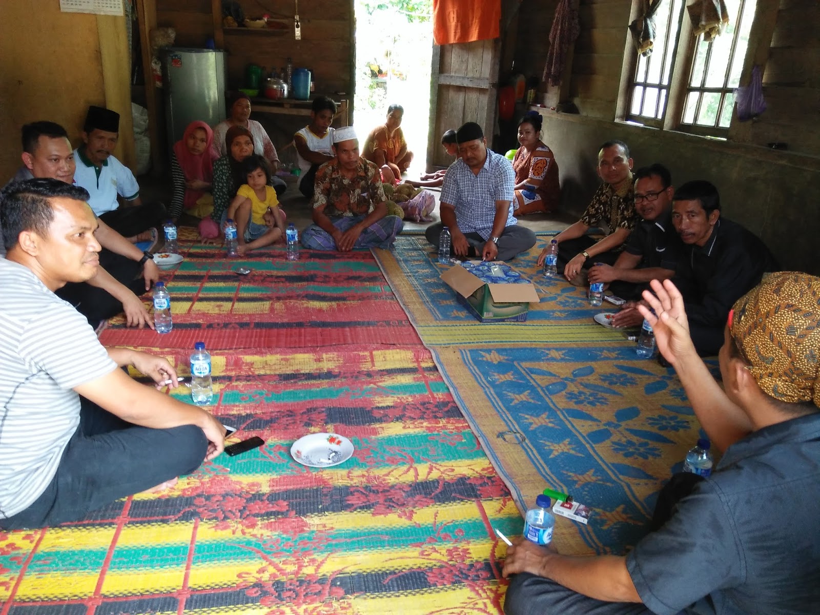 Suasana di rumah duka Suasana di rumah duka