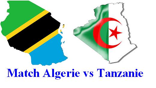 القنوات الناقلة لمباراة الجزائر و تنزانيا بث مباشر اليوم Match Tanzania vs Algeria