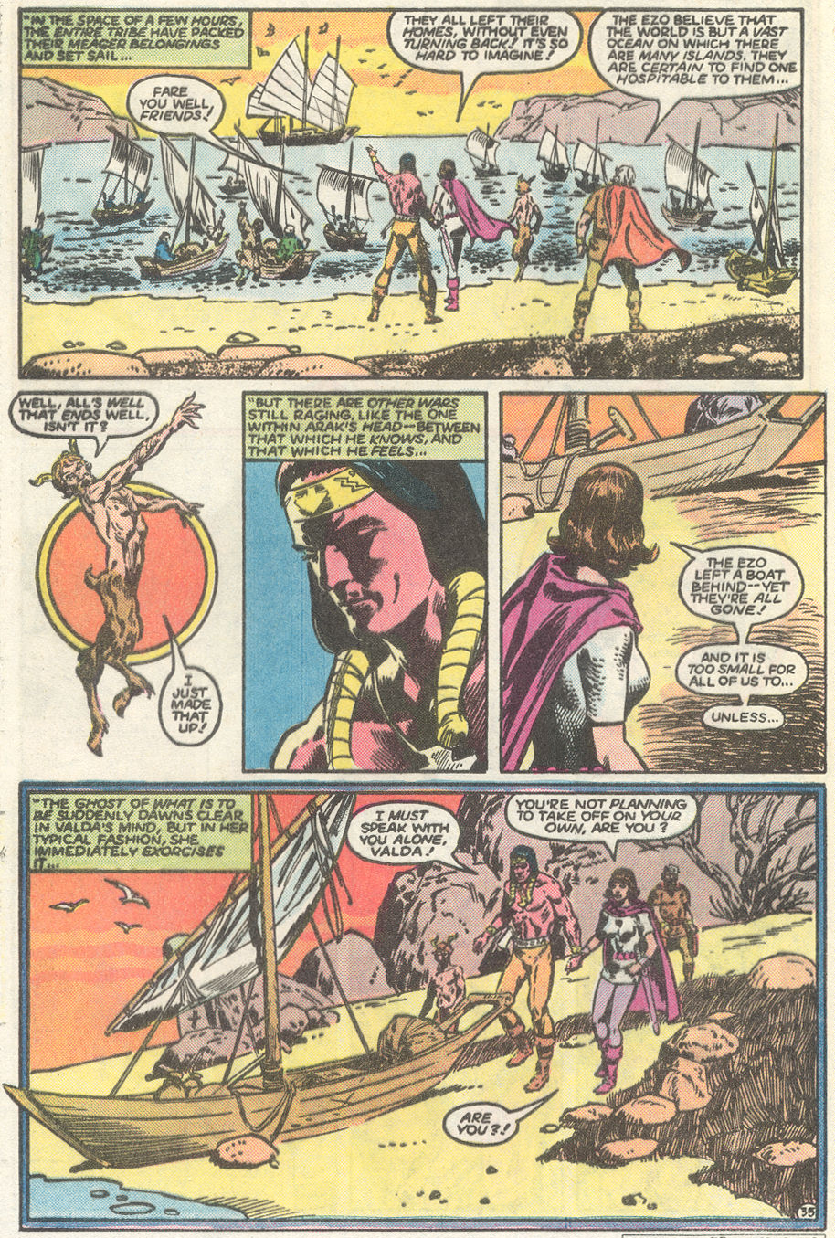 Read online Arak Son of Thunder comic -  Issue #50 - 35