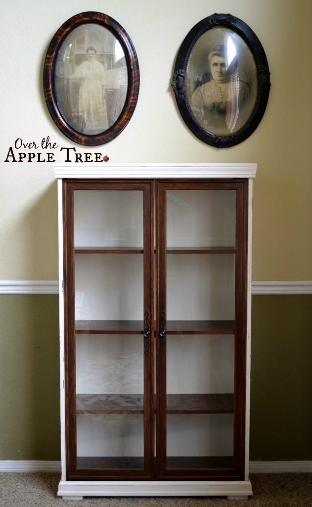 Over The Apple Tree Thrift Store Hutch Makeover