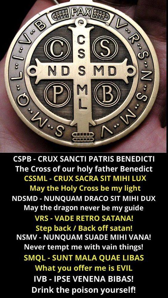 The Miraculous Medal of Saint Benedict