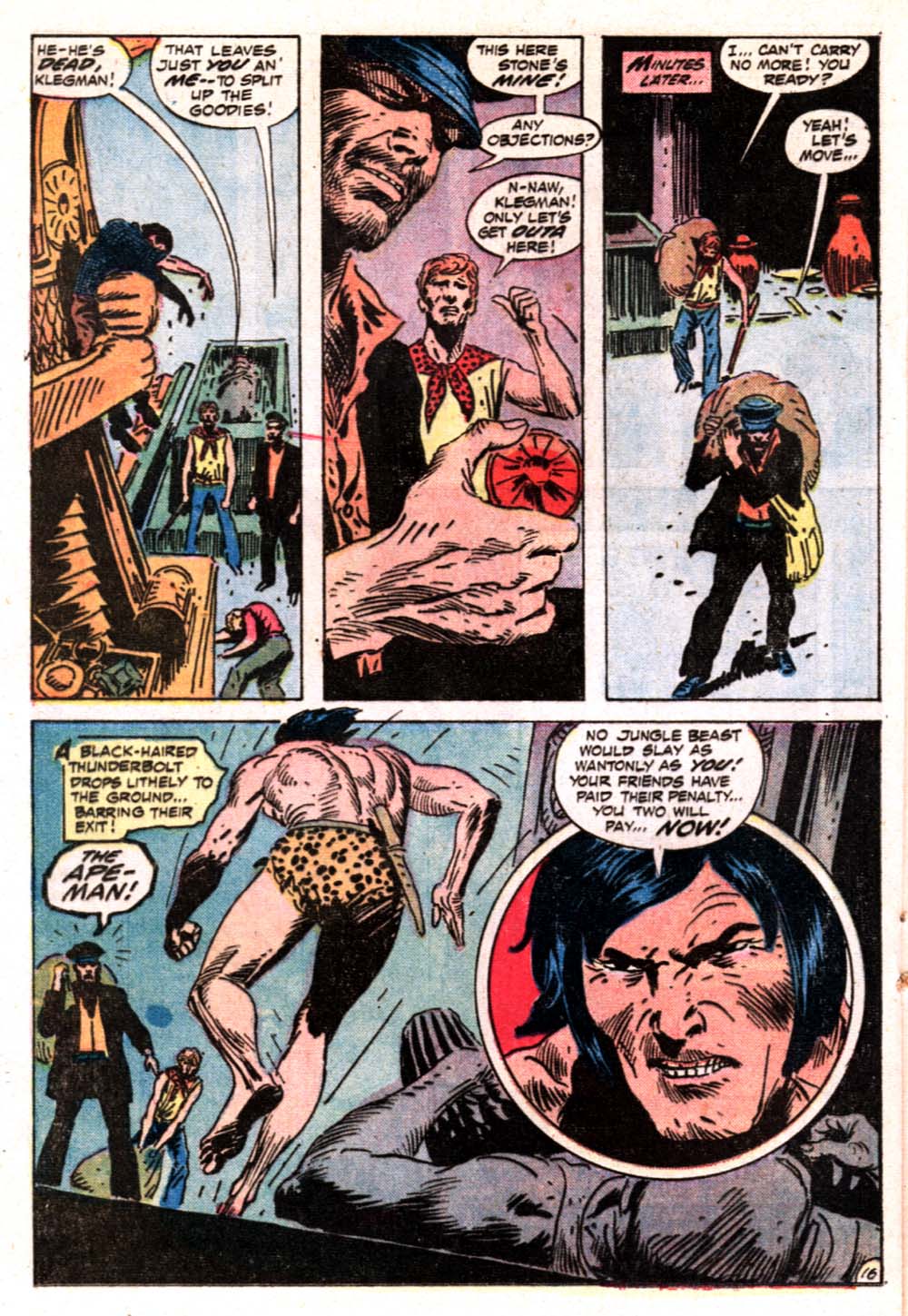 Read online Tarzan (1972) comic -  Issue #216 - 18