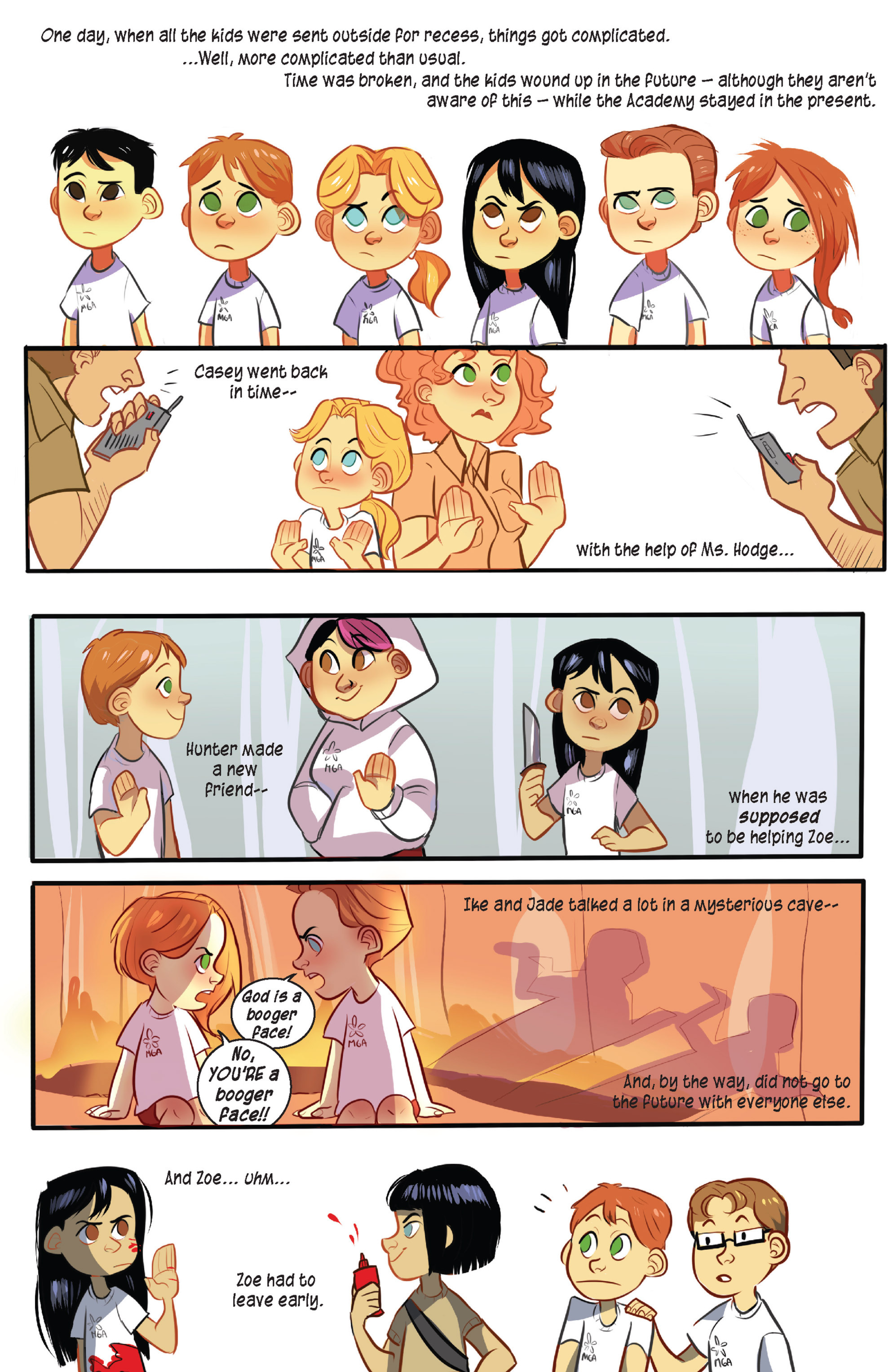 Read online Morning Glories comic -  Issue #27 - 46