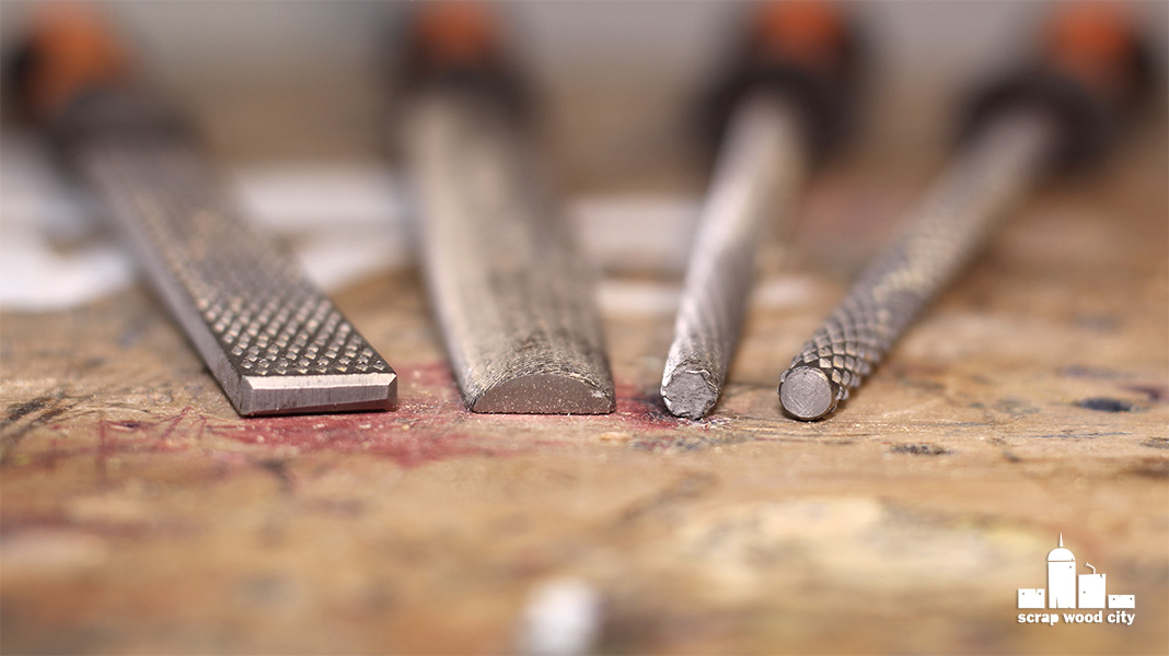 scrap wood city How to use rasps and files to shape wood