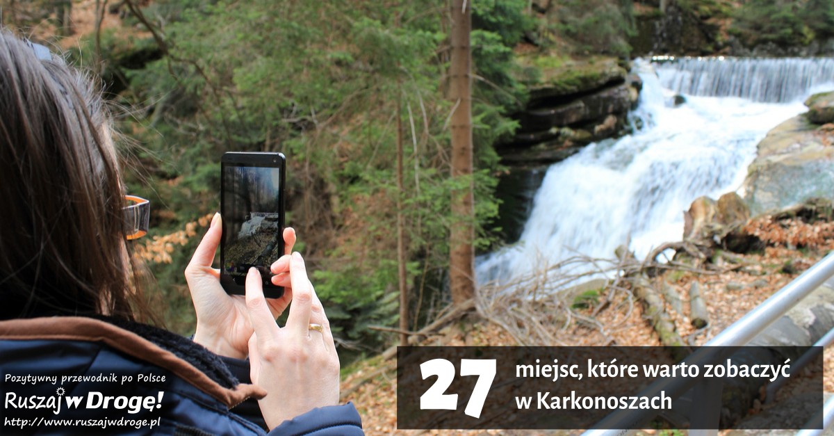 Co zobaczyć w Karkonoszach - Wodospad Szklarki