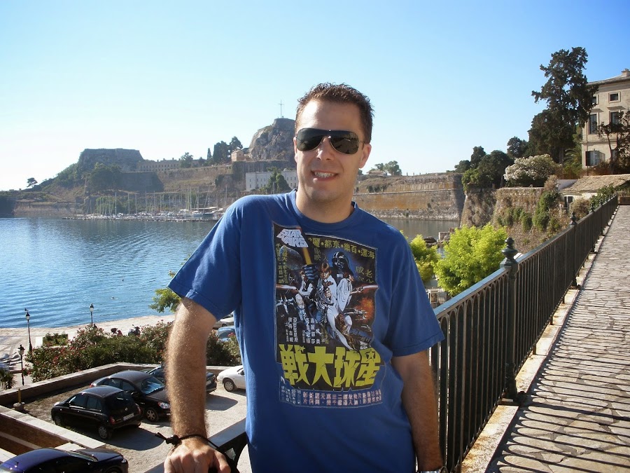 Isla de Corfú, situada a orillas del Mar Jónico