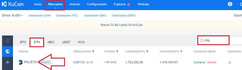 Mercado cambio kucoin oyster pearl por ethereum comprar oyster pearl por ethereum en kucoin exchange