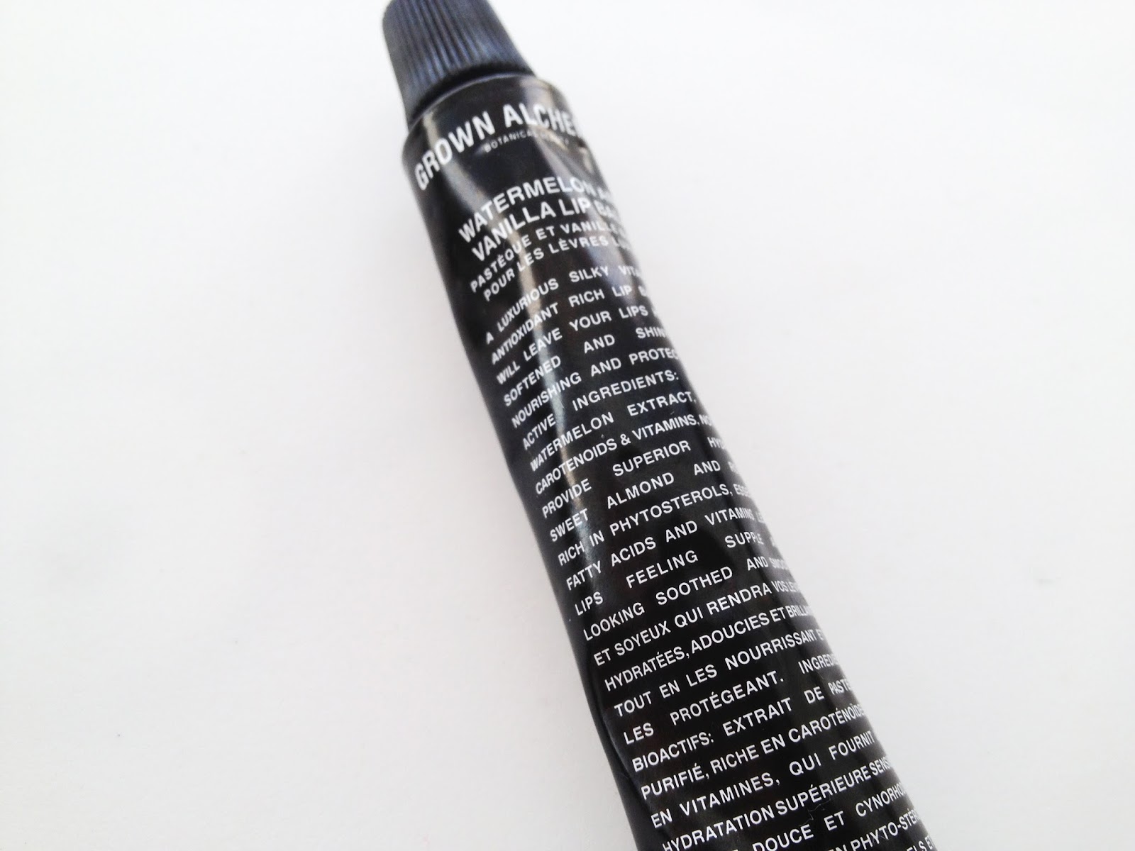 Grown Vanilla Lip Review: rêveriebelle blog: Balm beauty Watermelon & Alchemist