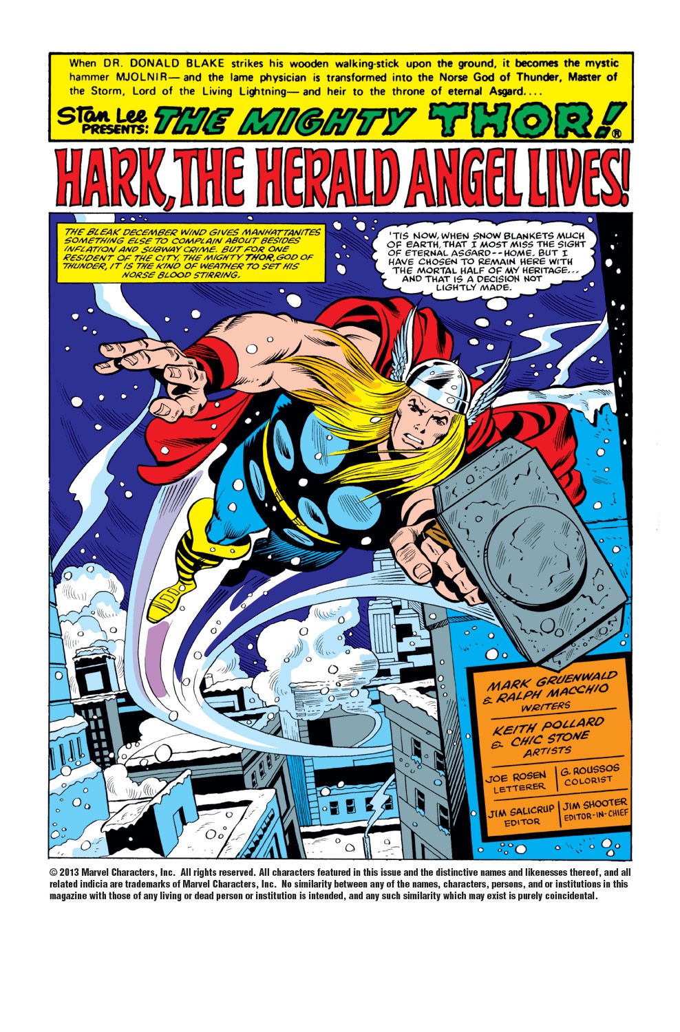 Read online Thor (1966) comic -  Issue #305 - 2
