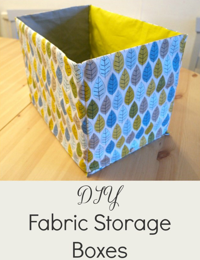 Threading My Way Showcasing How to Sew Storage Boxes Tutorial