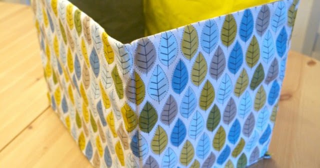 Threading My Way: Showcasing ~ How to Sew Storage Boxes ~ Tutorial