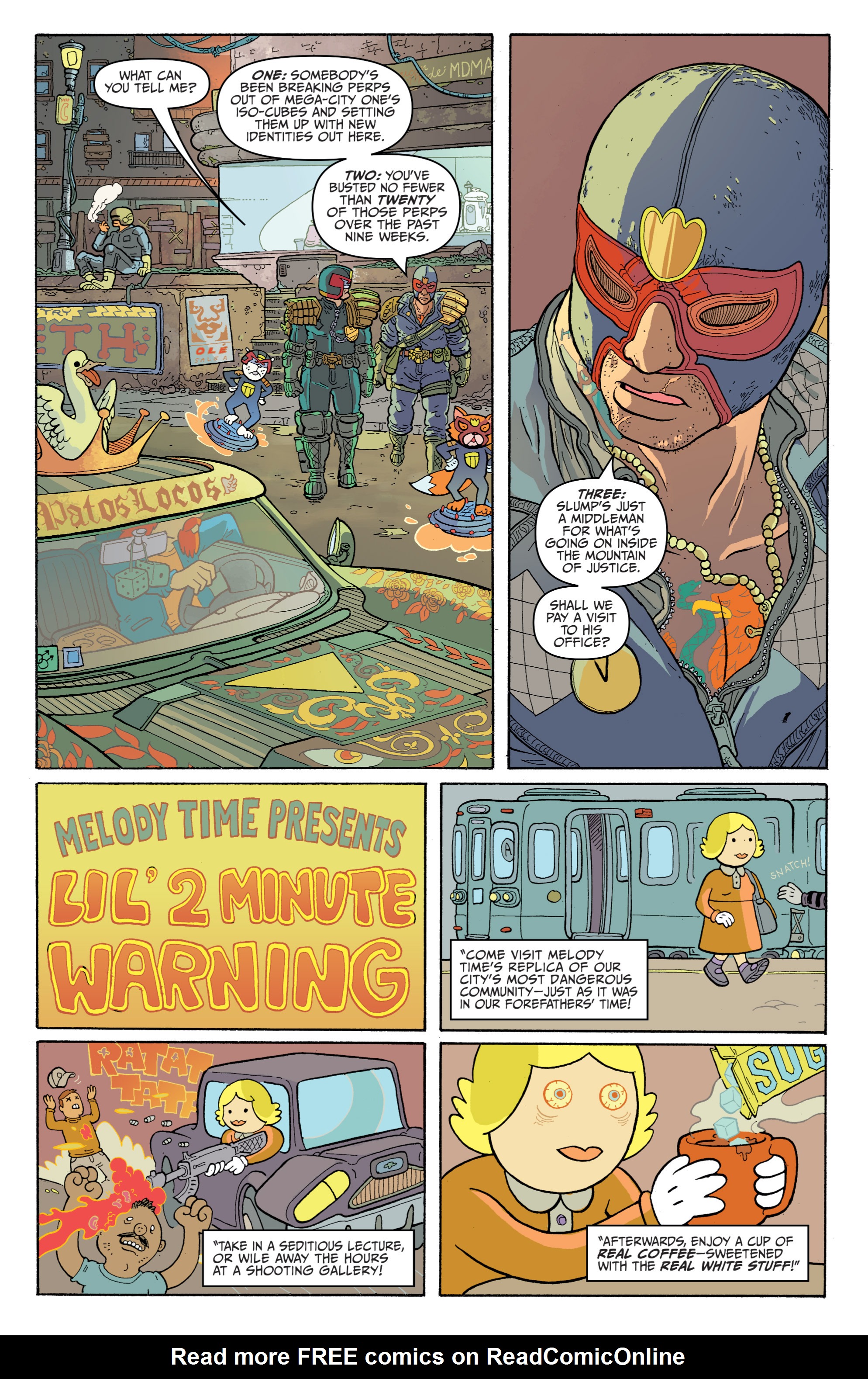 Read online Judge Dredd: Mega-City Two comic -  Issue #4 - 11