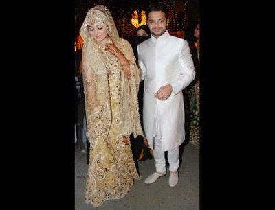 I Wanna Be Ayesha Takia Wedding Reception Pictures Ayesha Takia Wedding Reception Pictures