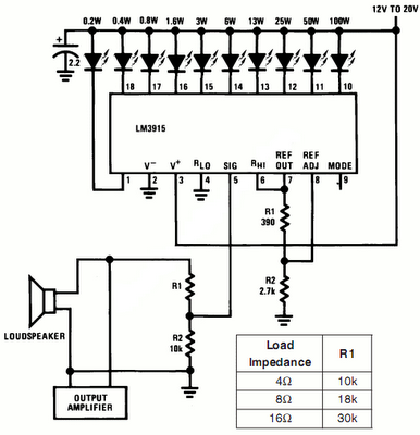 Power Meter Circuit Diagram