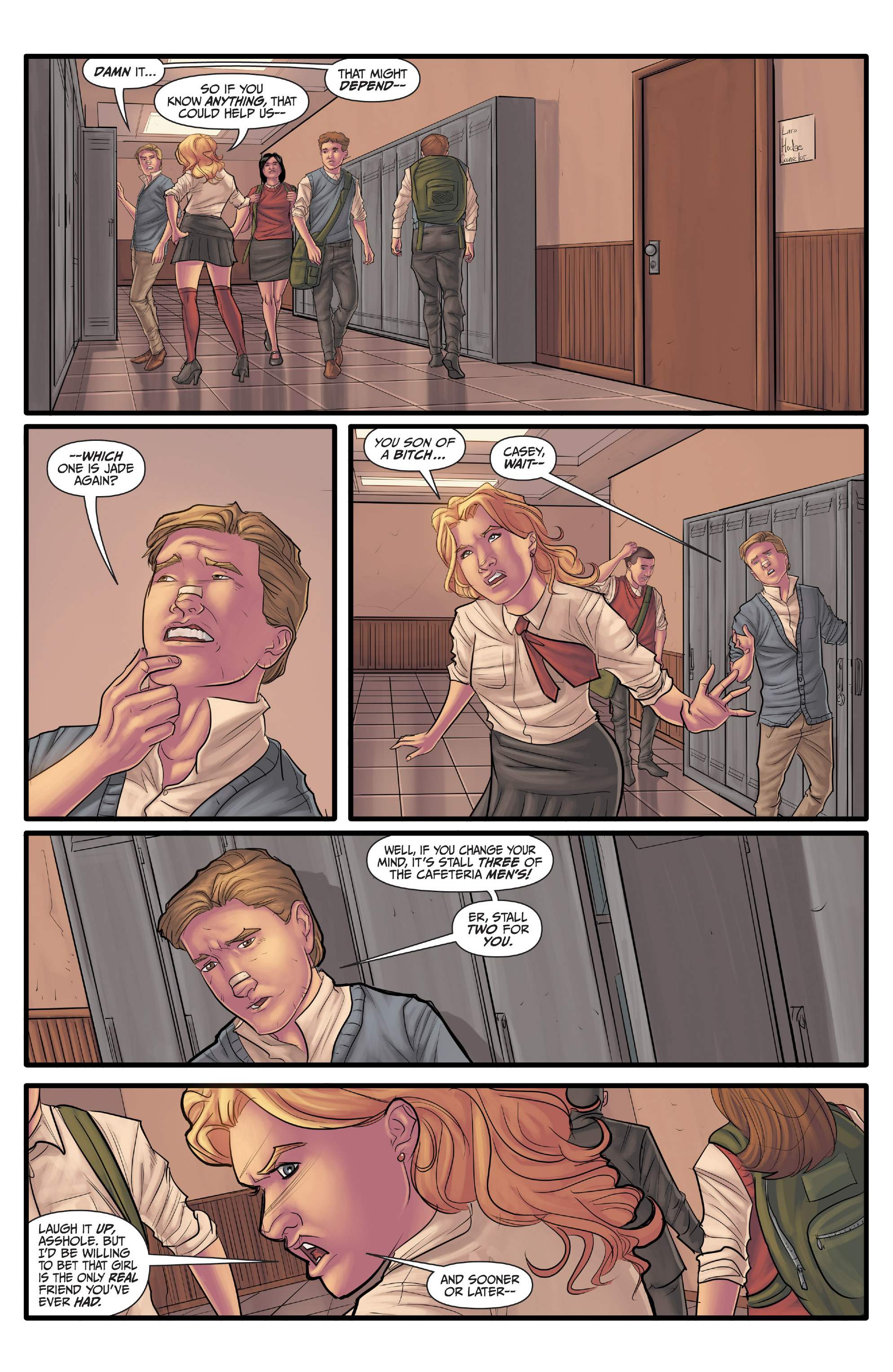 Read online Morning Glories comic -  Issue #42 - 14