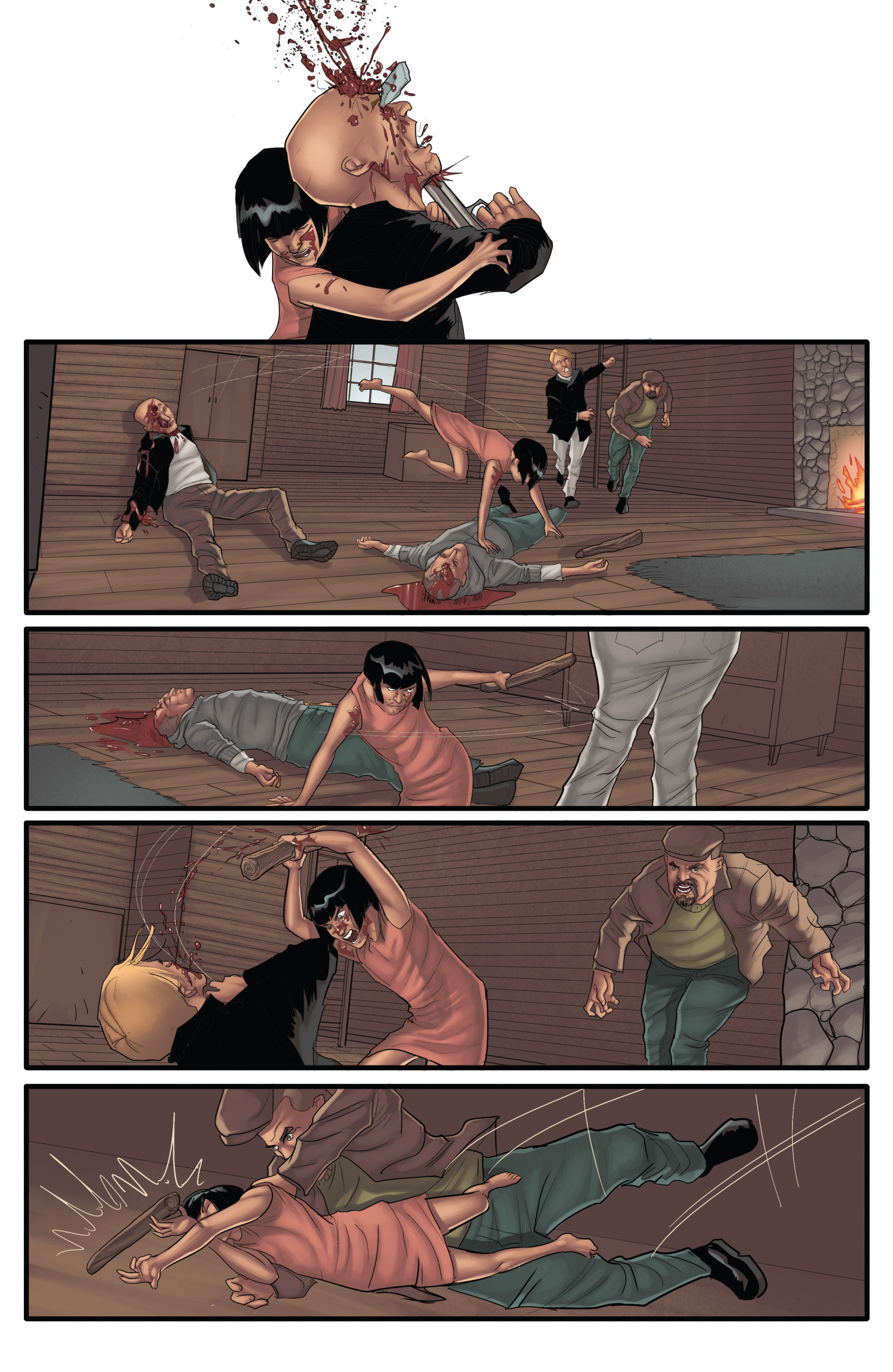 Read online Morning Glories comic -  Issue #30 - 6
