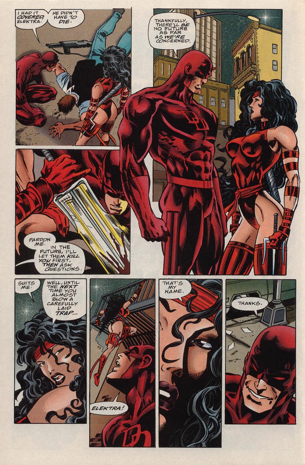 Elektra (1996) Issue #11 - The Good, The Bad and the Somewhat Confused (American Samurai Part 1) #12 - English 7