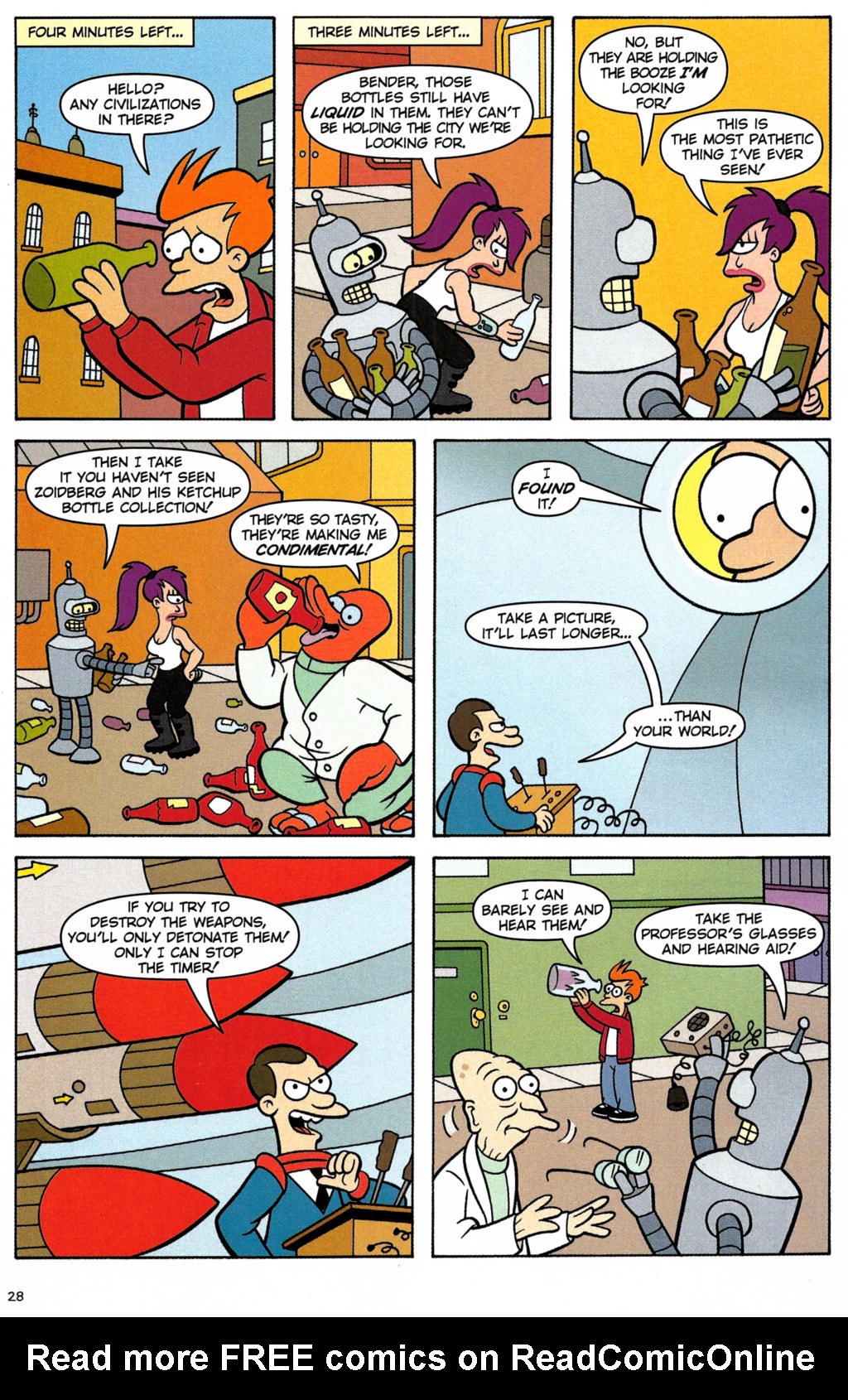 Read online Futurama Comics comic -  Issue #29 - 23