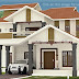 Nice villa elevation design in 2600 sq.feet