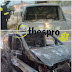 Θεσπρωτία: Στις φλόγες τυλίχθηκε οχημα στην Εγνατία (ΦΩΤΟ) 