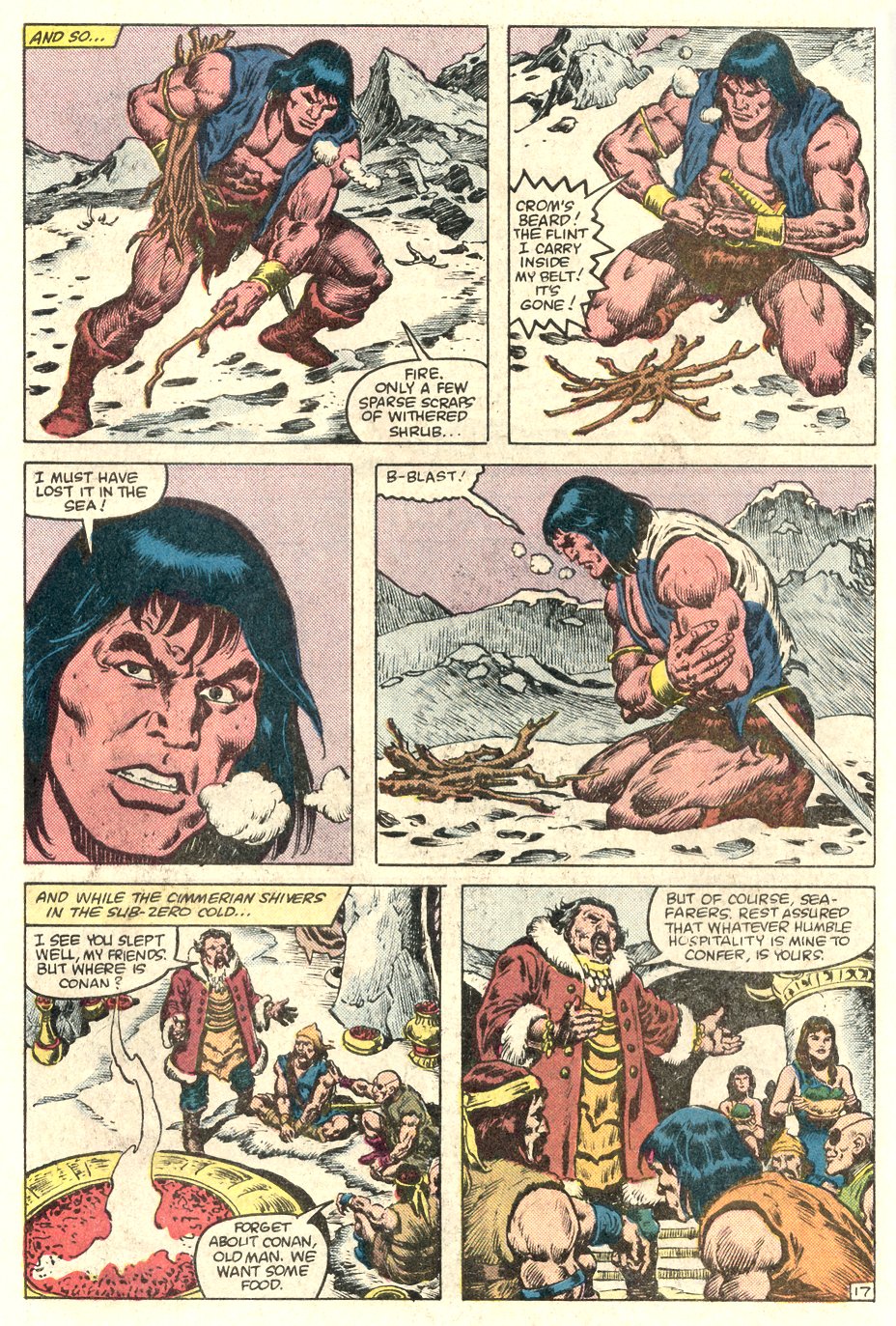 Read online Conan the Barbarian (1970) comic -  Issue # Annual 9 - 18