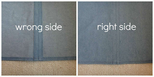 beginwithb: tutorial: ruched side skirt
