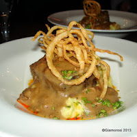 Pork, Bacon and Beef Meatloaf at Serrano in Philadelphia PA