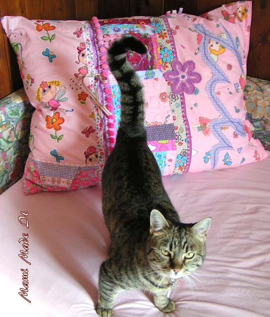 Pretty in Pink - A pillow for my girlie - Ein Kissen für mein Mädchen