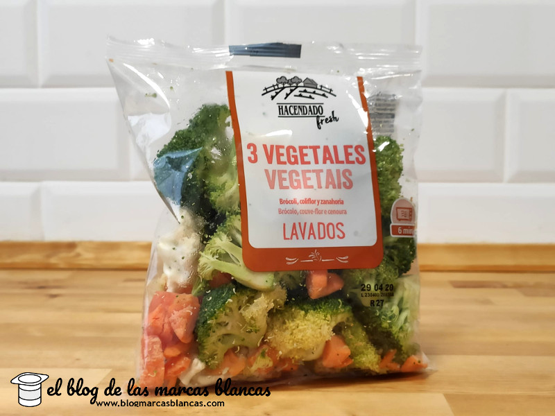3 vegetales (brócoli, coliflor y zanahoria) HACENDADO FRESH (Mercadona) el  blog de las marcas blancas