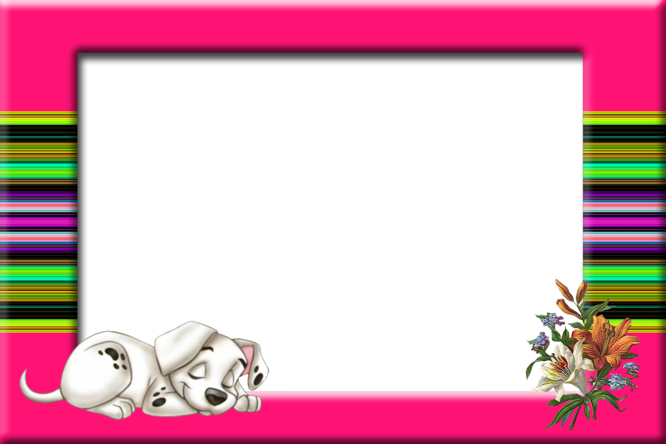 101 Dalmatians Free Printable Photo Frames. Oh My Fiesta! in english