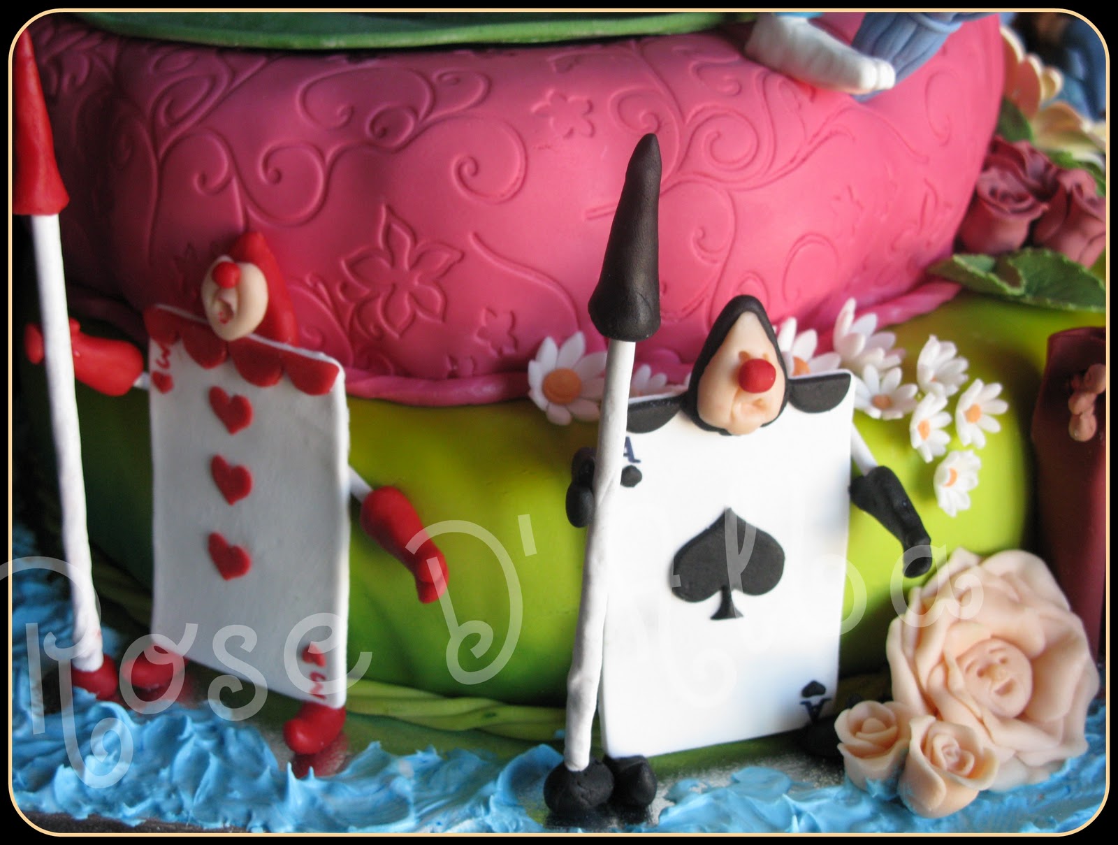 ROSE D' ALBA cake designer: Alice nel Paese delle ...
