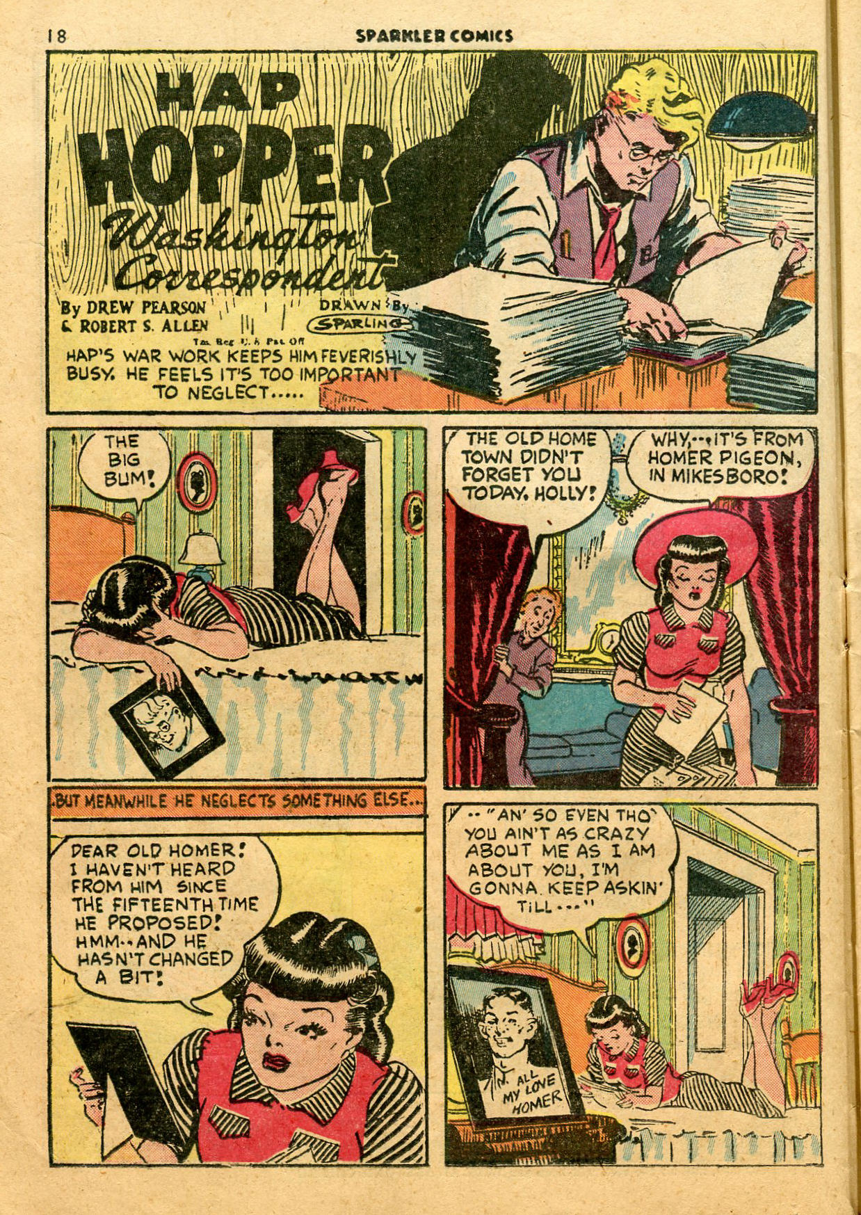 Read online Sparkler Comics comic -  Issue #23 - 20