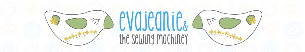 evajeanie and the sewing machiney