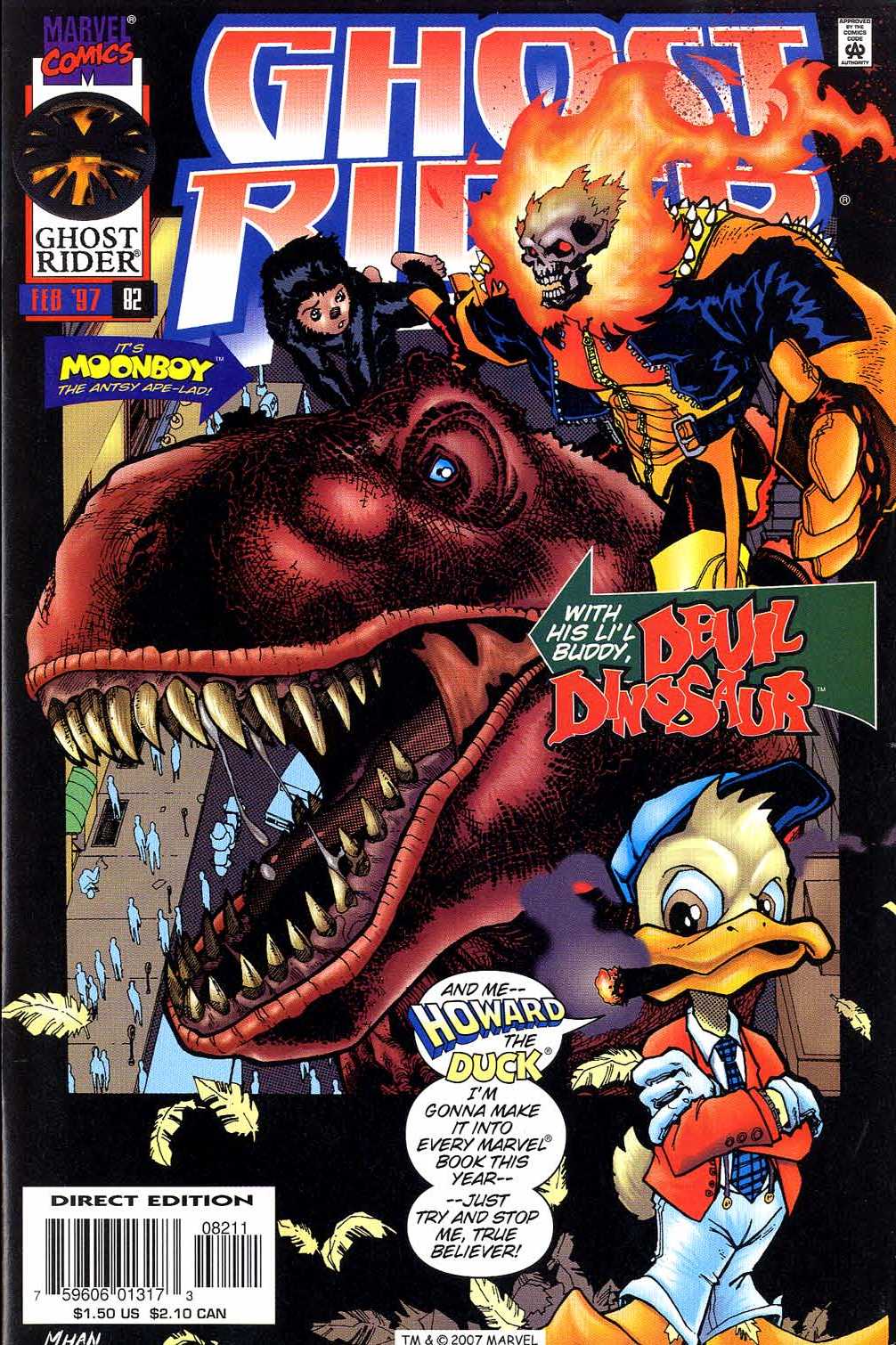 Read online Ghost Rider (1990) comic -  Issue #82 - 1