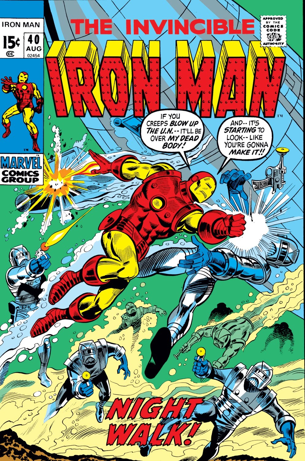 Read online Iron Man (1968) comic -  Issue #40 - 1