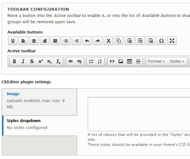 Just learning Drupal: Adding custom styles to CKEditor in Drupal 8