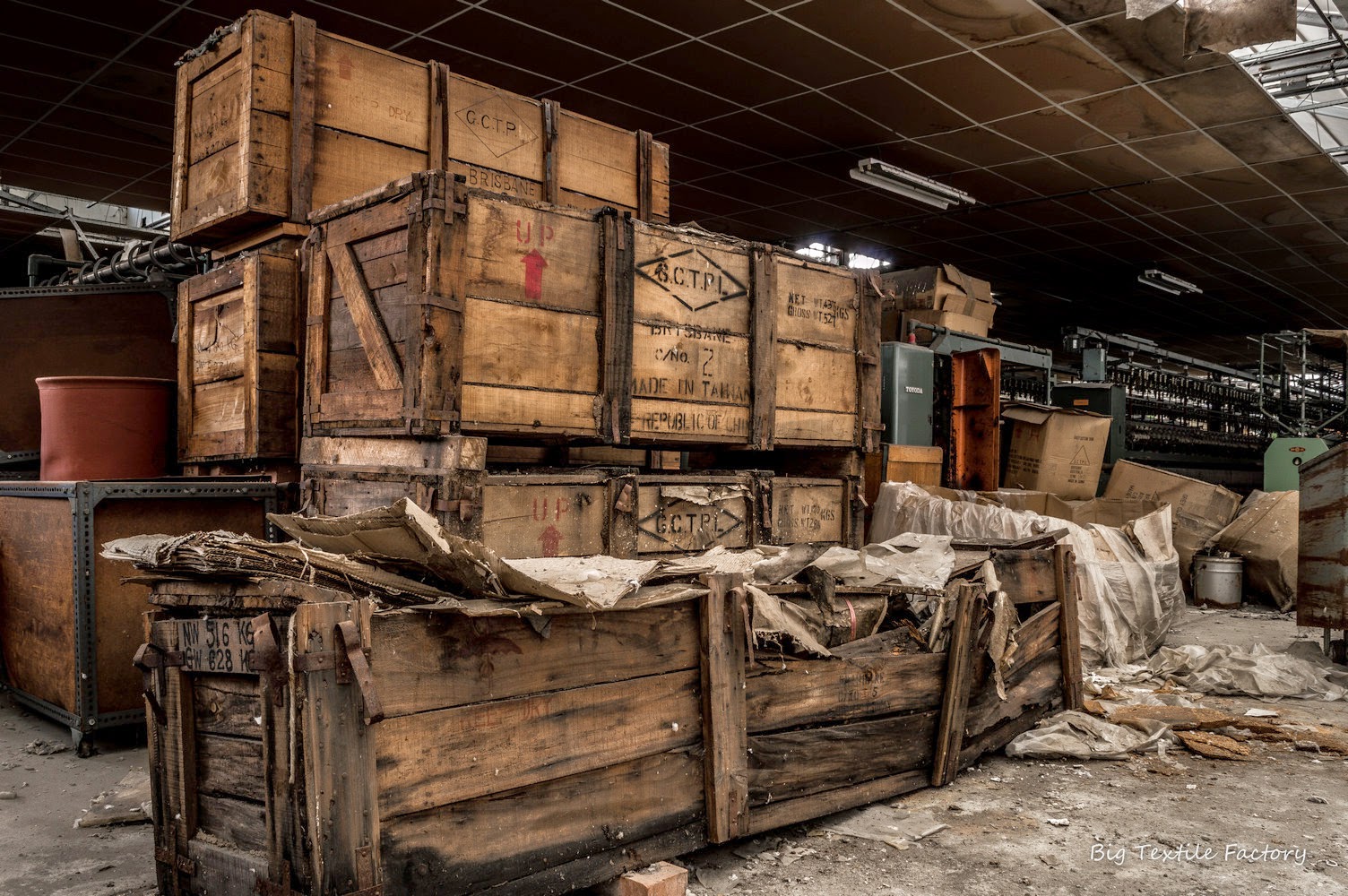 Does anyone know where this abandoned brisbane textile factory is
