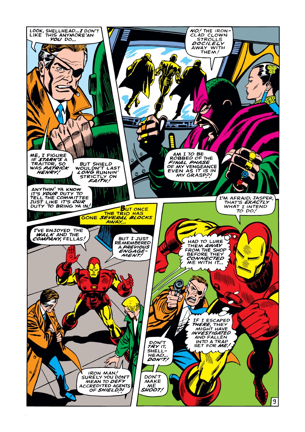 Read online Iron Man (1968) comic -  Issue #10 - 10