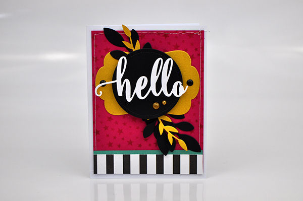"Hello" Stenciled Background Card using a stencil to create a card base by Jen Gallacher for www.jengallacher.com. #jengallacher #card #stencil #diecutting "Hello" Stenciled Background Card using a stencil to create a card base by Jen Gallacher for www.jengallacher.com. #jengallacher #card #stencil #diecutting