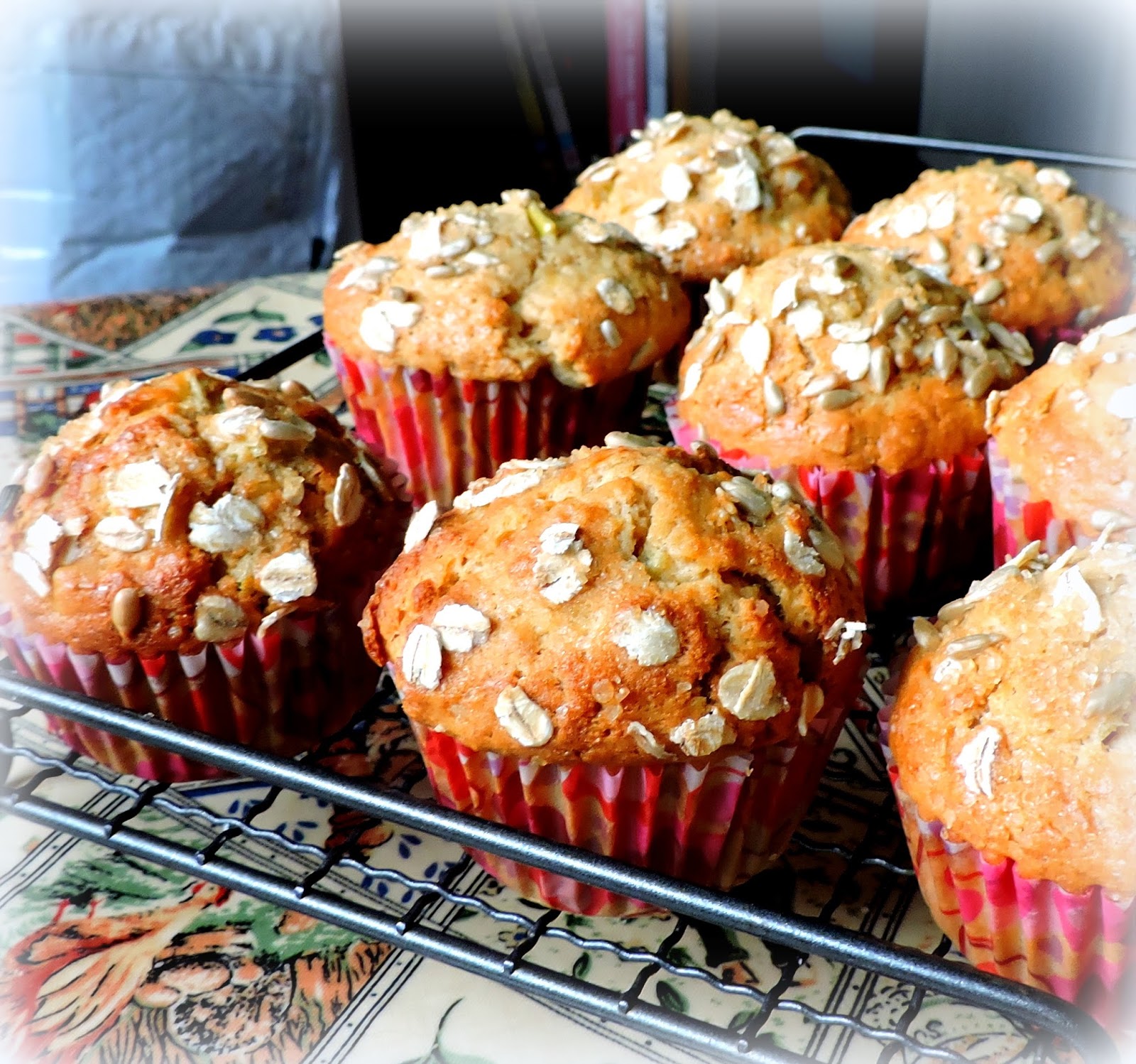 Oat, Apple & Sunflower Seed Muffins The English Kitchen
