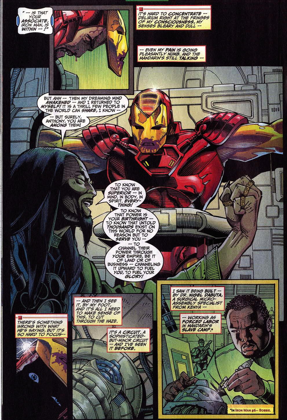 Read online Iron Man (1998) comic -  Issue #10 - 22
